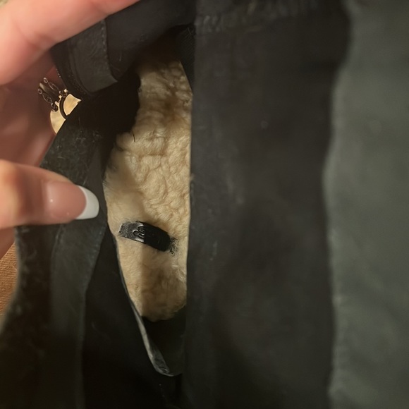 Vintage UGG high heel sheepskin and genuine leather fur boots - Picture 11 of 13